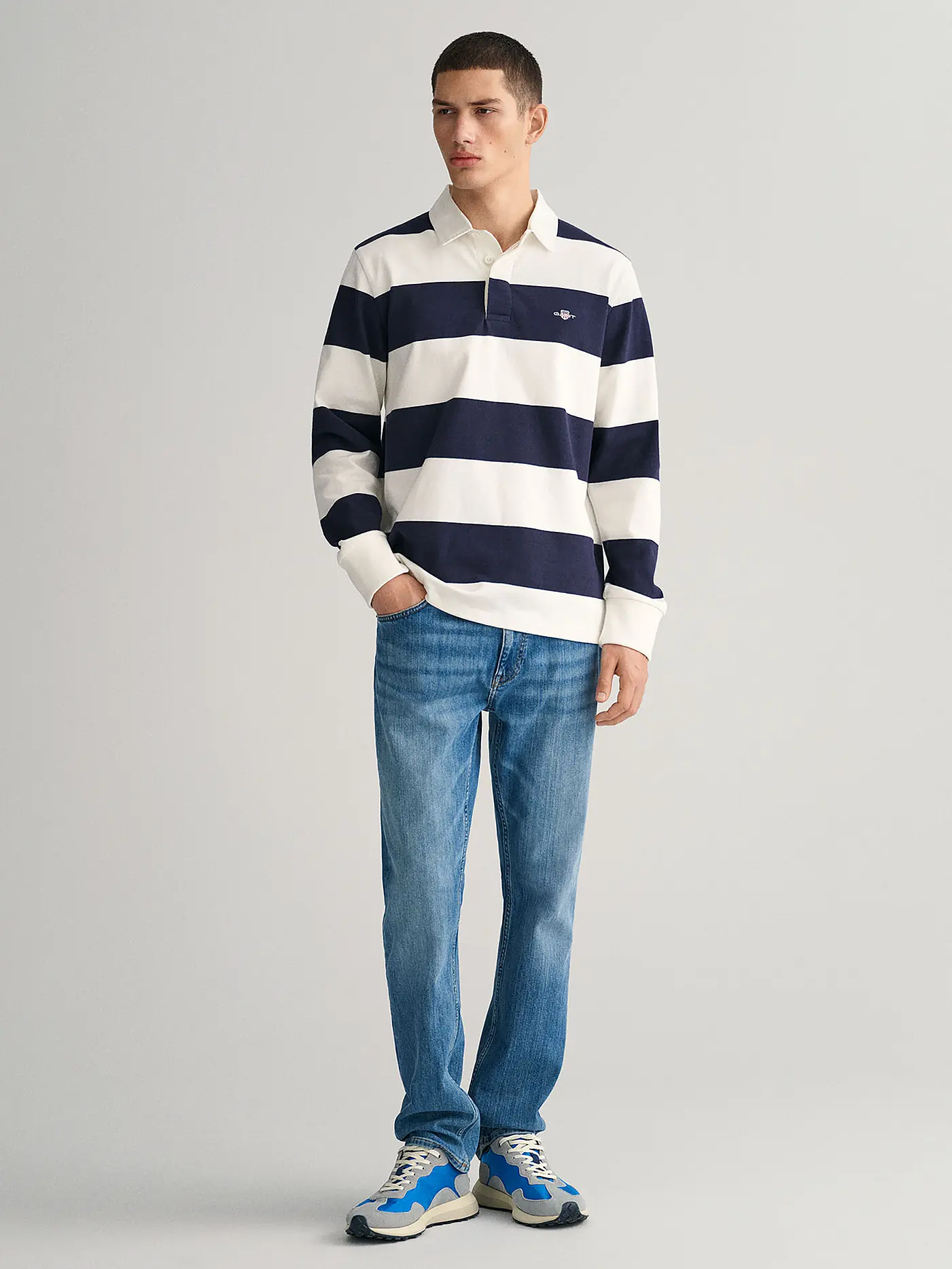 GANT | Rugby Sweater | dunkelblau